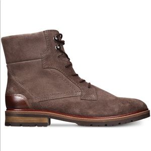 Bar Iii Mens Whitaker Suede Boots Grey 